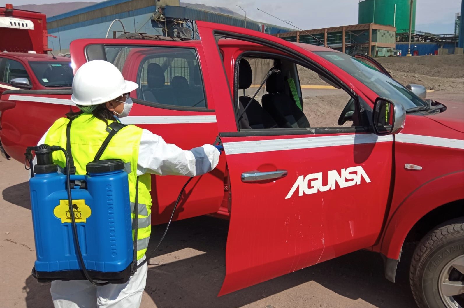Medidas Preventivas de AGUNSA en operación Collahuasi.